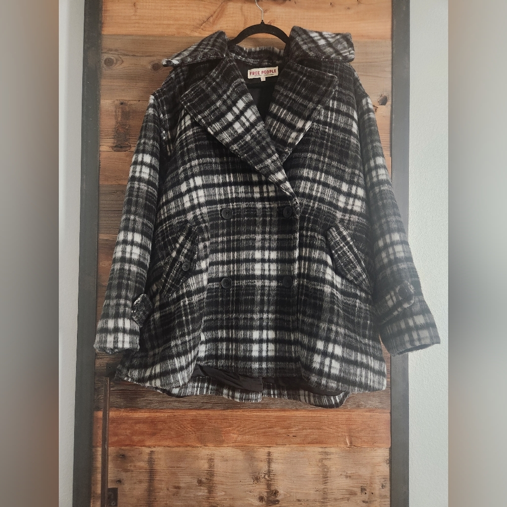 Free People Highlands Wool Peacoat - Picture 4 of 5